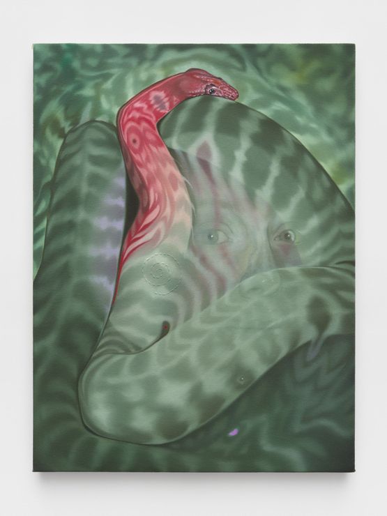 Harbinger of Fantastical Change by Jenny Morgan contemporary artwork Painting
