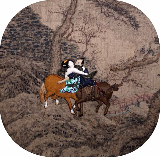 Double Nature by Xu Zhen contemporary artwork Mixed Media
