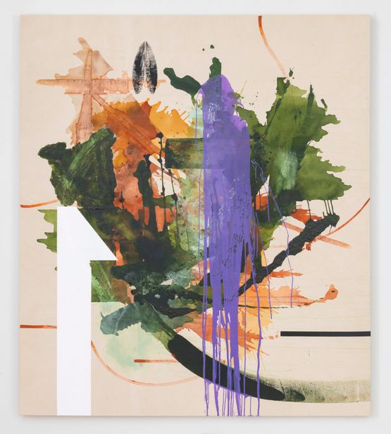 Flitted Seed by Elizabeth Neel contemporary artwork Painting