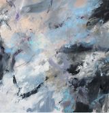 Suspended Svalbard by Janette Kerr contemporary artwork painting