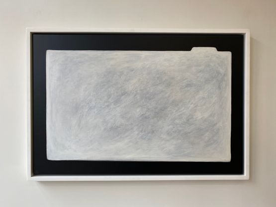 Index File by Patrick Pound contemporary artwork Painting