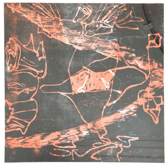 Untitled IV b by Per Kirkeby contemporary artwork Print