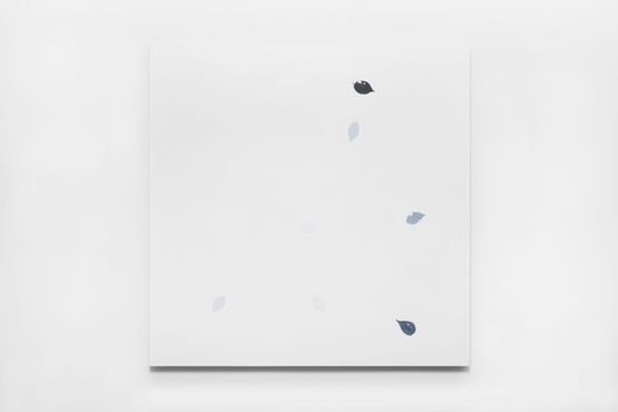 Translucent Leaves by Daniel Steegmann Mangrane contemporary artwork Painting