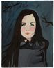 Mary Calling Up a Storm by Karen Kilimnik contemporary artwork Painting