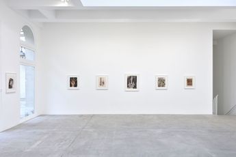 Contemporary art exhibition Robert Smithson Mundus Subterraneus at Marian Goodman Gallery New York United States