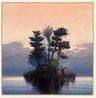 To the Bungalow by Alexander McKenzie contemporary artwork Painting