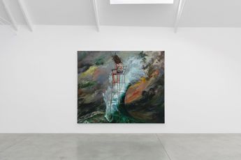 Contemporary art exhibition Yu Hong Islands of the Mind at Lisson Gallery Bell Street London United Kingdom