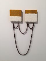Branch textile and paper by Timothy Hyunsoo Lee contemporary artwork sculpture