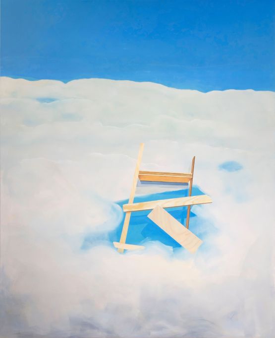 Up and Up by Alex Sewell contemporary artwork Painting