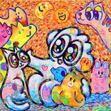 YUM by Yusuke Toda contemporary artwork mixed media painting
