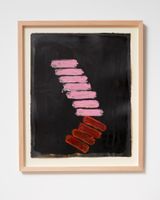 Ladder and Step Series 37 by Basil Beattie contemporary artwork painting