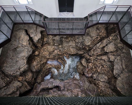 Hondalea Marine Abyss by Cristina Iglesias contemporary artwork Sculpture