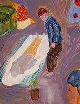 Father and son by Sohrab Hura contemporary artwork works on paper