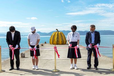 Yayoi Kusamas Naoshima Pumpkin Makes Its Return