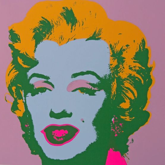 Marilyn 1128 by Sunday B. Morning  Andy Warhol contemporary artwork Print