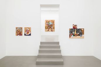Contemporary art exhibition Chase Hall Mommas Baby Daddys Maybe at Galerie Eva Presenhuber Vienna Austria