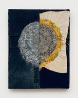 Blink 1 by Junko Oki contemporary artwork textile