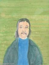 Portrait - Friend by Wu Yiming contemporary artwork painting