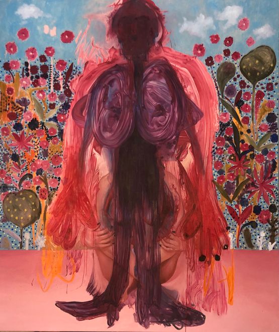 The Giant by Jannis Varelas contemporary artwork Painting