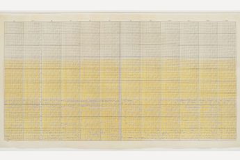 Contemporary art exhibition On Kawara On Kawara Today Series at DIA Beacon New York United States