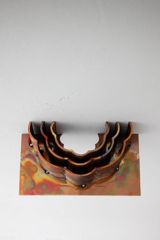 The South  The North  Moving Architecture Half of the Eight-directional Pattern by Bi Rongrong contemporary artwork Design