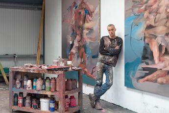 Contemporary art exhibition George Rouy The Bleed at Hauser  Wirth London United Kingdom