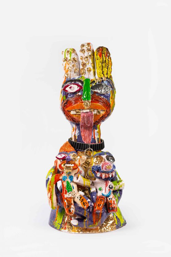 Fertility Figure by Ramesh Mario Nithiyendran contemporary artwork Sculpture