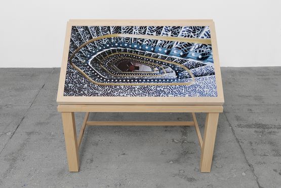 Home  Away 7 by Richard Deacon contemporary artwork Sculpture