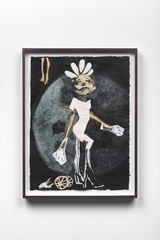 Cosmic Traces 3 by Moyna Flannigan contemporary artwork drawing painting works on paper