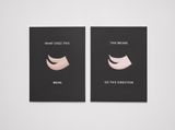 This Means Go This Direction by Laure Prouvost contemporary artwork painting works on paper