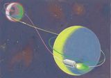Ships in doubt pursuits politics and the promise of outer space 2 by Sahil Naik contemporary artwork painting