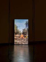 Gecis  Passage by Esref Yldrm contemporary artwork installation