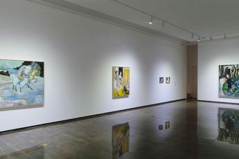 Contemporary art exhibition Rosa Loy  Green Heart at Gallery Baton Seoul South Korea