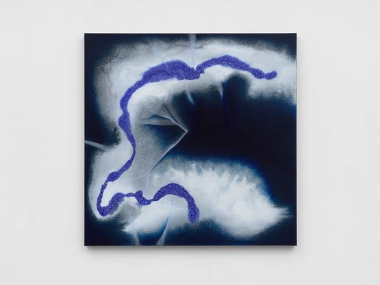 Nimbused by Shirazeh Houshiary contemporary artwork Painting