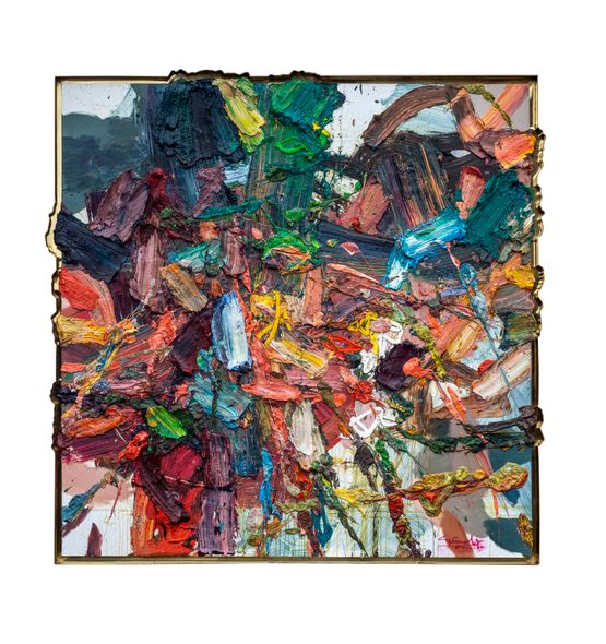 Untitled by Erizal As contemporary artwork Painting
