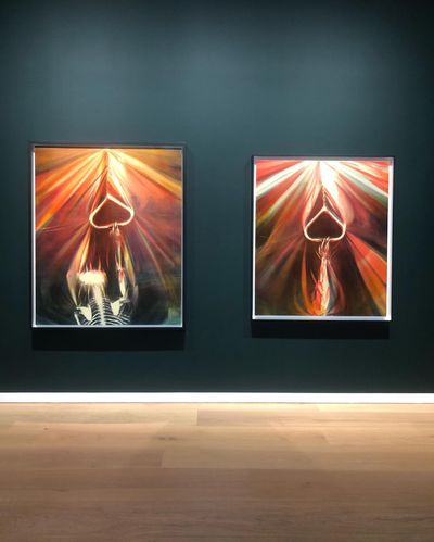 Andra Ursutas Kaleidoscopic Photograms Give Form to Mortality at David Zwirner
