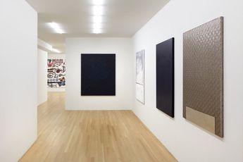 Contemporary art exhibition Sergej Jensen Fabric Paintings at Galerie Buchholz New York United States
