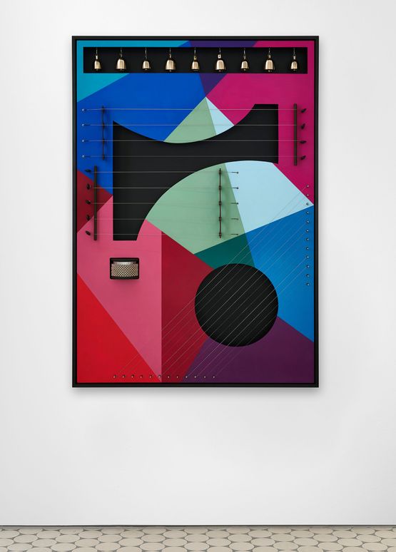 Vibrating Images Improvising fields by Nevin Aladag contemporary artwork Painting