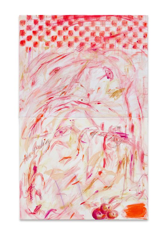viDe Et pLeiN by Jutta Koether contemporary artwork Painting