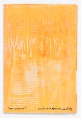 Carta da Chuva by Paulo Bruscky contemporary artwork works on paper