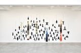 En meme temps 2 by Annette Messager contemporary artwork drawing installation sculpture