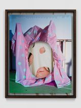 The Intersection of a Chivalrous Creed and the Abandon of French Kissing by Lucas Blalock contemporary artwork sculpture photography