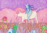 I meet her at a place we always go to a drawing journal 140 by Geraldine Lim contemporary artwork works on paper drawing