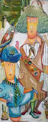 Be your side by Lee Jaehyun contemporary artwork painting