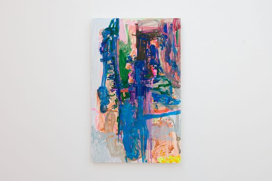 After A Long Sleep It Woke Up by Hayley Tompkins contemporary artwork Painting
