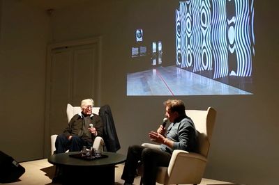 TALK JULIO LE PARC  JEAN DE LOISY