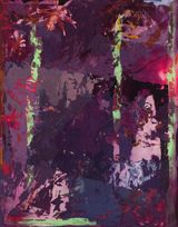 Perennial Cosmic Itch by Mary Ramsden contemporary artwork painting