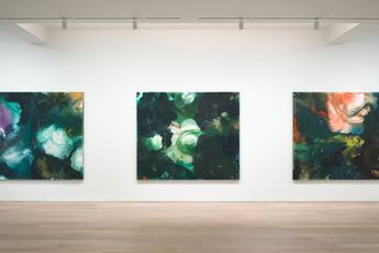 Contemporary art exhibition Mary Weatherford Sea and Space at Gagosian 980 Madison Avenue New York United States
