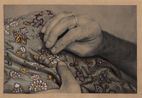 Embroiderers 2 by Aoyama Satoru contemporary artwork Mixed Media