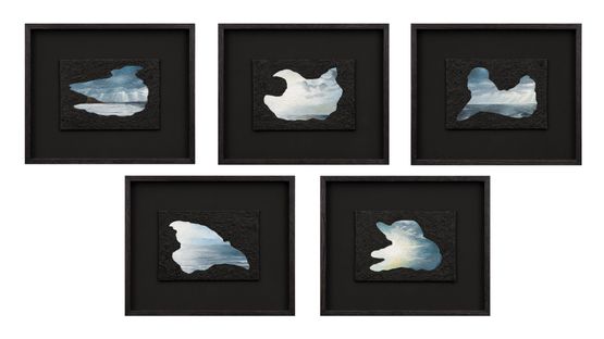 Different lenses by Muhanned Cader contemporary artwork Painting